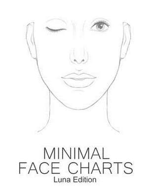 Minimal Face Charts Luna Edition de Sarie Smith