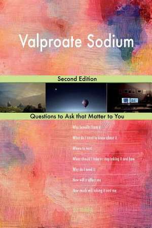 Valproate Sodium; Second Edition de Blokdijk, G. J.