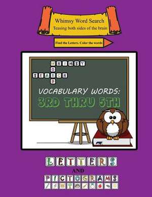 Whimsy Word Search Vocabulary Words de Mestepey, Claire