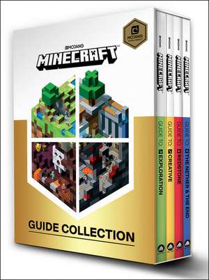 Minecraft: Guide Collection 4-Book Boxed Set (2018 Edition) de Mojang Ab