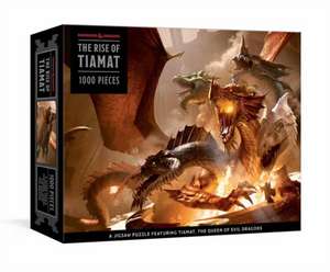 The Rise of Tiamat Dragon Puzzle (Dungeons & Dragons): 1000-Piece Jigsaw Puzzle Featuring the Queen of Evil Dragons: Jigsaw Puzzles for Adults de Official Dungeons & Dragons Licensed