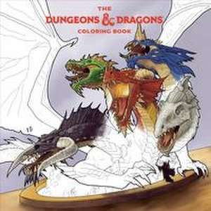 The Dungeons & Dragons Coloring Book: 80 Adventurous Line Drawings de Official Dungeons & Dragons Licensed