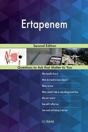 Ertapenem; Second Edition de Blokdijk, G. J.