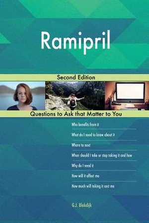 Ramipril; Second Edition de Blokdijk, G. J.