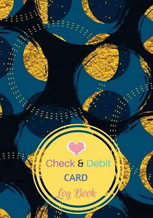 Check and Debit Card Log Book de Journal, Nine