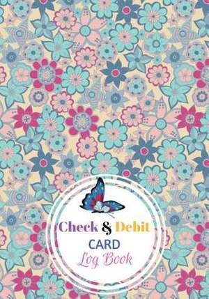 Check & Debit Card Log Book de Journal, Nine