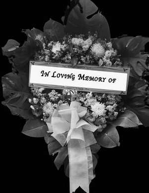 In Loving Memory of de Guestbook, Memorial_service