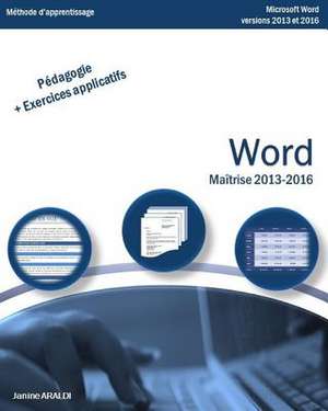 Word Maitrise 2013 - 2016 de Araldi, Janine