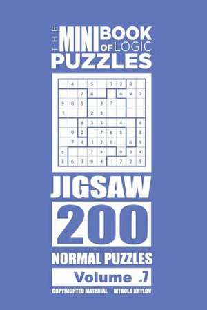 The Mini Book of Logic Puzzles - Jigsaw 200 Normal (Volume 7) de Krylov, Mykola