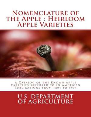 Nomenclature of the Apple de U. S. Department of Agriculture