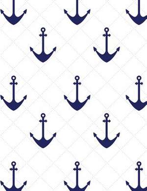 Anchor Nautical Notebook - College Ruled de Creations, Rengaw