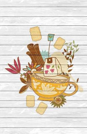 Tea Time Creative Journal 3 de Journals, Belle