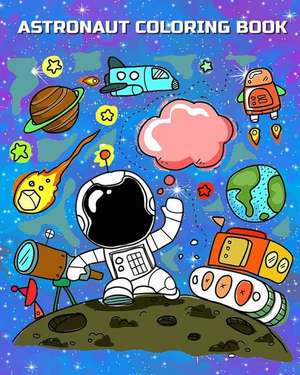 Astronaut Coloring Book de Lester Moore