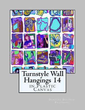 Turnstyle Wall Hangings 14 de Patterns, Dancing Dolphin