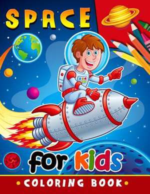 Space Coloring Book for Kids de Preschool Learning Activity Designer