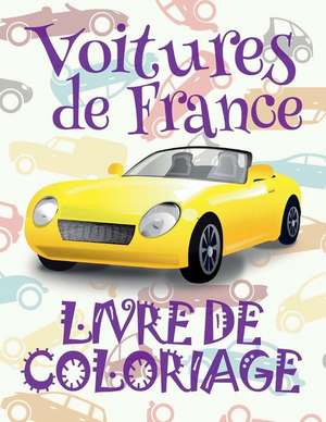 Voitures de France Livre de Coloriage de France, Kids Creative