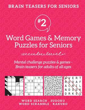 Brain Teasers for Seniors #2 de Barb Drozdowich