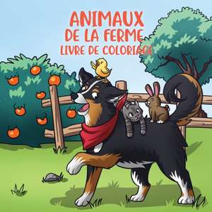 Animaux de la ferme livre de coloriage de Young Dreamers Press