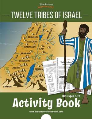 Twelve Tribes of Israel Activity Book de Pip Reid