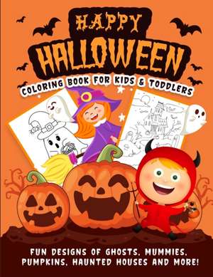 Halloween Coloring Book de Harper Hall