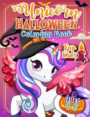 Unicorn Coloring - Halloween Edition de Harper Hall