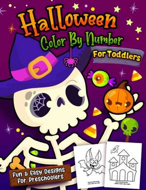 Color By Number - Halloween Edition de Harper Hall