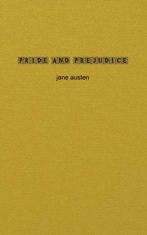 Pride and Prejudice de Jane Austen