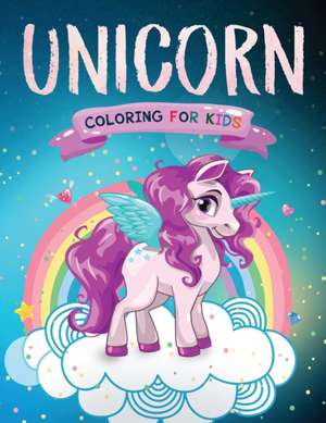 Unicorn Coloring Book de Harper Hall