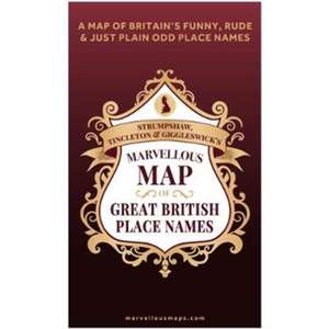 Marvellous Map of Great British Place Names