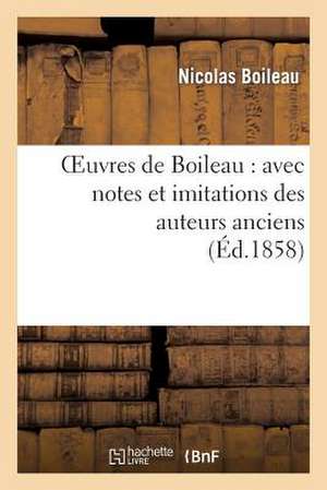 Oeuvres de Boileau