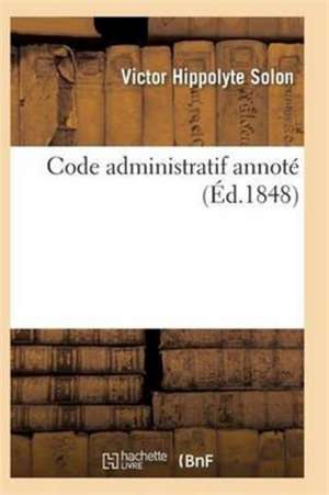 Code Administratif de Solon-V