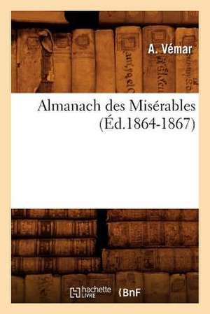 Almanach Des Miserables de A. Vemar