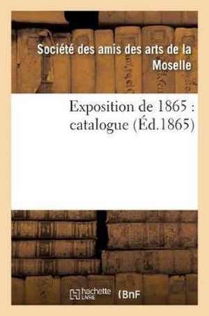 Exposition de 1865 de Tbd