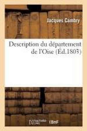 Description Du Département de l'Oise de Jacques Cambry