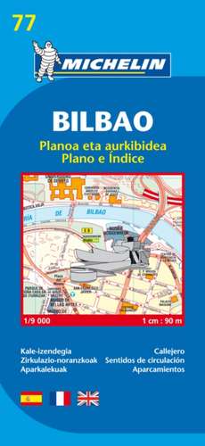 Bilbao - Michelin City Plan 77 de Michelin