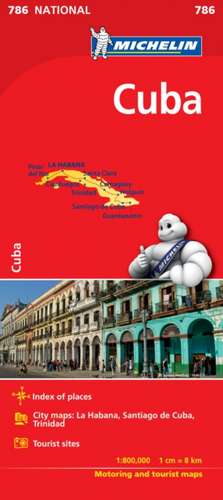 Cuba - Michelin National Map 786 de Michelin