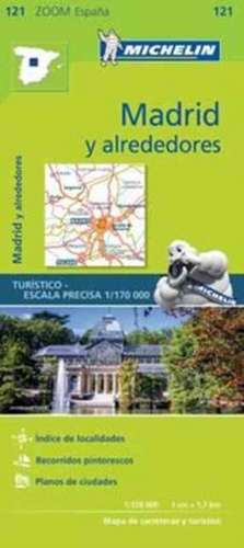 Madrid y alrededores - Zoom Map 121 de Michelin