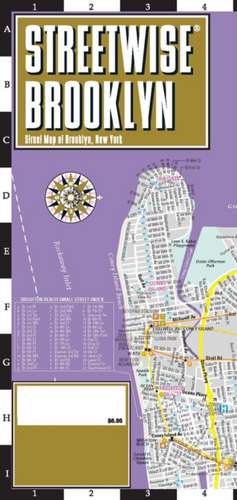 MAP-STREETWISE BROOKLYN MAP - de Michelin