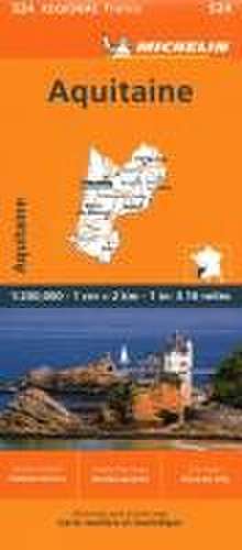 Aquitaine - Michelin Regional Map 524 de Michelin