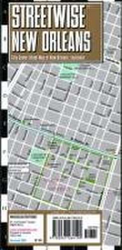 Streetwise New Orleans Map- Laminated City Center Street Map of New Orleans, Louisiana de Michelin