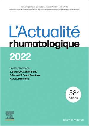 L'actualité rhumatologique 2022-2023 de Thomas Bardin