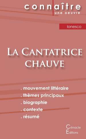 Fiche de lecture La Cantatrice chauve de Eugène Ionesco (Analyse littéraire de référence et résumé complet) de Eugène Ionesco