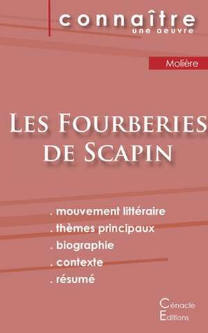 Fiche de lecture Les Fourberies de Scapin de Molière (Analyse littéraire de référence et résumé complet) de Molière