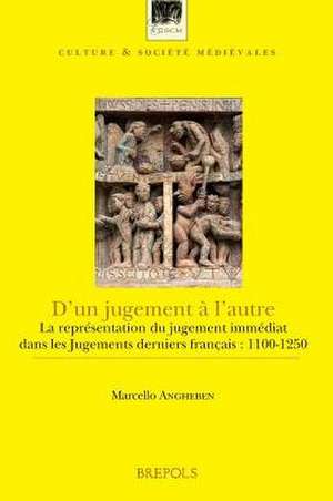 CSM 25 Dun jugement a lautre, Angheben: 1100-1250 de M. Angheben