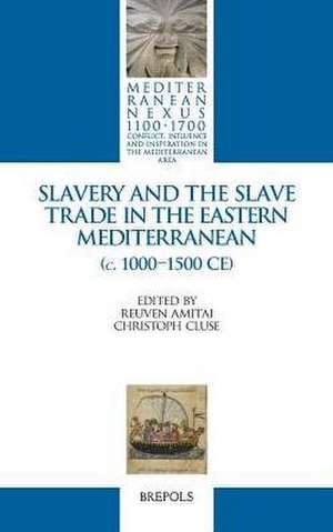 Slavery and the Slave Trade in the Eastern Mediterranean (C. 1000-1500 Ce) de Reuven Amitai