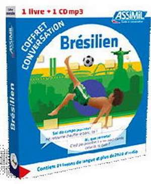 Coffret conversation br&eacute;silien (guide +1CD) de Naiana Bueno