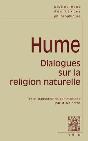 David Hume: Dialogues Sur La Religion Naturelle