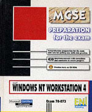 Windows NT 4 Workstation Preparation for the MCSE Exam de Jose Dordoigne