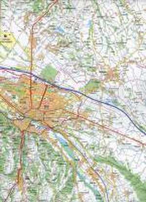 Pau mit Umgebung 1 : 80 000 Freizeitkarte