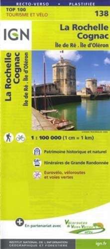 La Rochelle Cognac 1:100 000